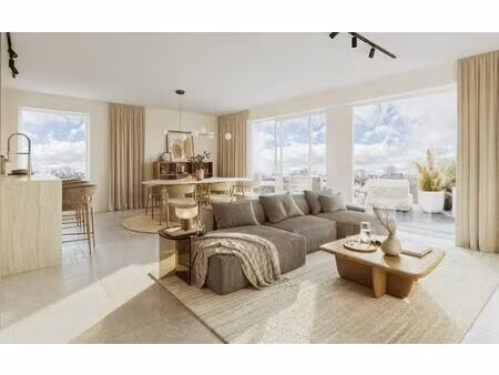 lichtrijk hoekappartement met 2 slaapkamers in groene wijk