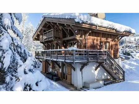 chalet de luxe de 4 chambres en location megève  france