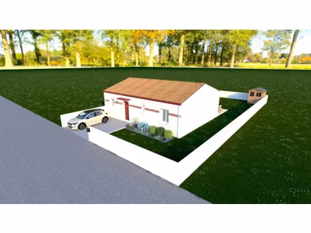 vente maison neuve 3 pièces 70 m² à saint-georges-du-bois (17700)  166 790 €