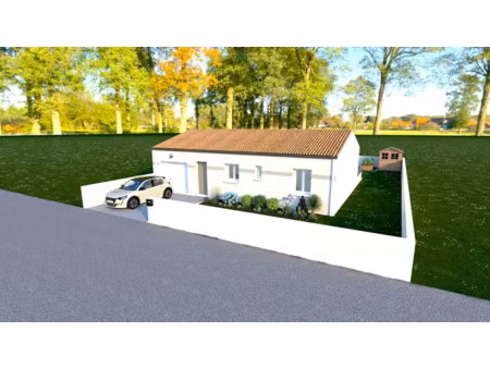 vente maison neuve 4 pièces 70 m² à saint-georges-du-bois (17700)  179 335 €