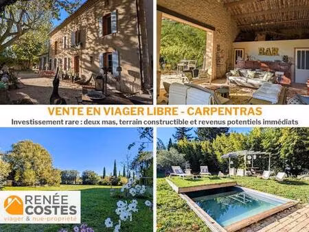 viager libre - f67 ans - carpentras (84200)