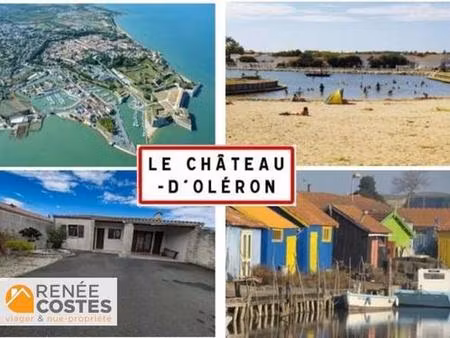 viager occupé - f83 ans - le chateau d oleron (17480)