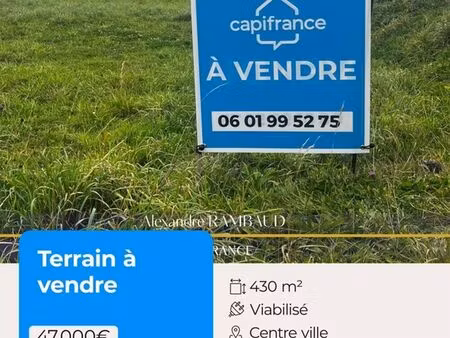 annonce vente terrain terrain de 430m2 à maen roch (35460) - paruvendu.fr ref 992783368929