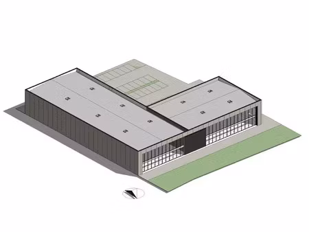 vente local industriel 2215 m² saint-thonan (29800)