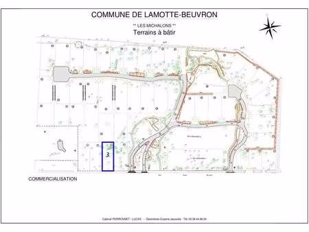 terrain constructible à vendre