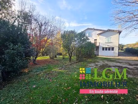 maison familiale avec appartement dans un cadre paisible