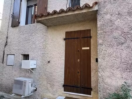 st christol (84) - maison de village de 68 m² habitables avec garage -