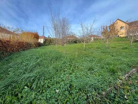vente terrain 537 m² lons-le-saunier (39000)