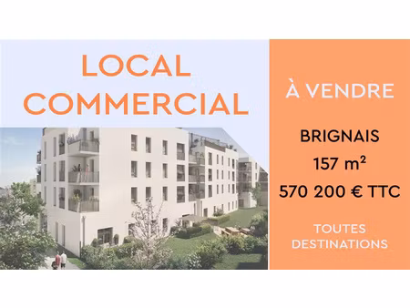 local commercial de 157 m2  toute activité  centre-ville de
