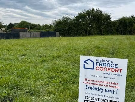 terrain constructible à vendre