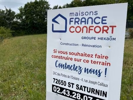 terrain constructible à vendre