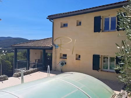 a vendre sud ardeche - maison 4 chambres + piscine