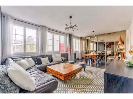 issy - appartement 3 pieces - 60.50 m² - balcon - cave