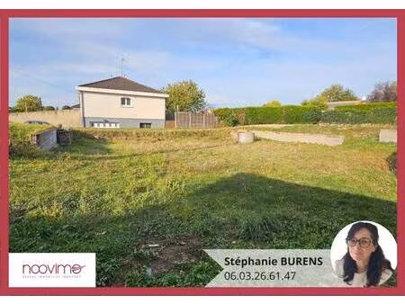 terrain constructible à vendre