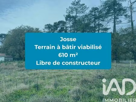 terrain constructible viabilisé à vendre