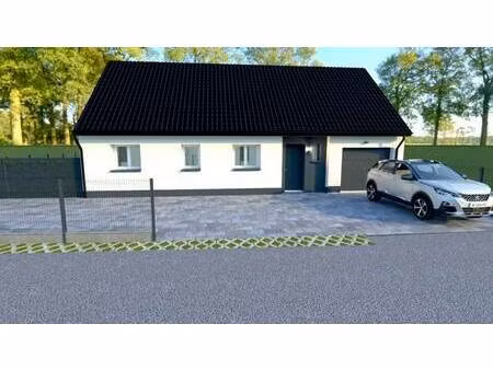 terrain avec maison neuve à vendre