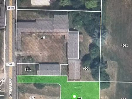 vente terrain 831 m² à fontaine-la-gaillarde (89100)  51 500 €