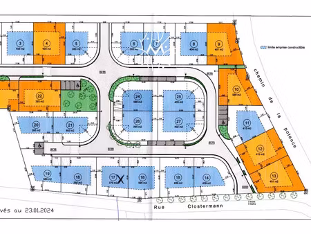 vente terrain 383 m² à rethel (08300)  52 088 €