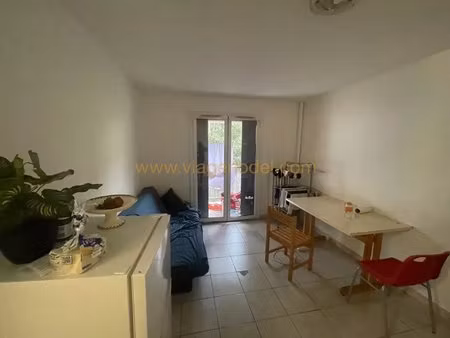 sous compromis - réf. annonce : 9912.g - viager libre par perception des loyers - nice (06