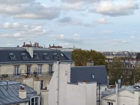 vente studio 1 pièce paris : rare studio avec balcon et vue proche jardin du luxembourg