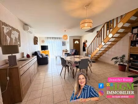 villa 4 pièces avec garage et jardin à générac (gard)