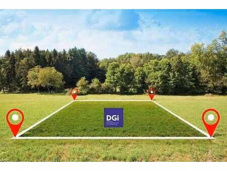 terrain constructible à vendre