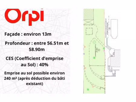 terrain bois-le-roi m² t- à vendre  231 000 €
