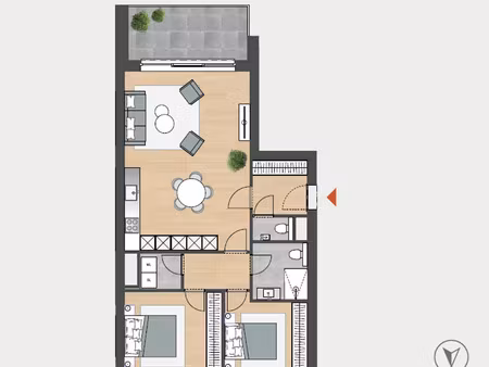 rez-de-chaussée à vendre à rue du centre spatial 5-7-9 angleur (vbd49906)