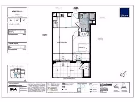 vente appartement 2 pièces à sarzeau golfe-nord (56370) : à vendre 2 pièces / 49m² sarzeau