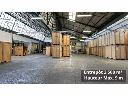 entrepot 2 500 m² - z.i meaux (77)