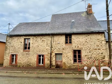 vente maison 6 pièces 145 m² à la bazouge-des-alleux (53470)  59 000 €