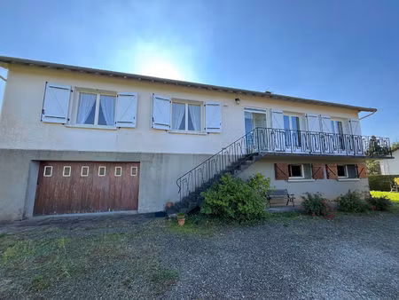 maison 129m² avec 4 chambres  garage et jardin