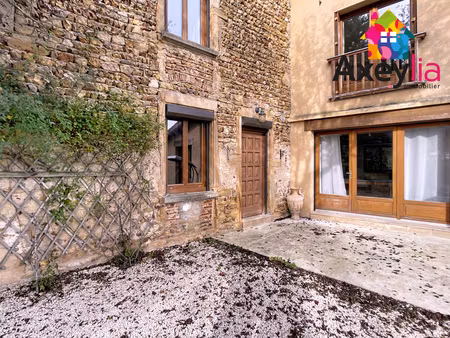 a vendre - mailly - belle maison en pierre rénovée avec 3 chambres