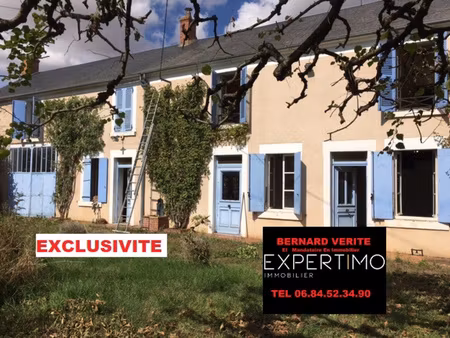 maison de charme + logement 3pièces (possibilité de location) + grange-atelier de 70m2