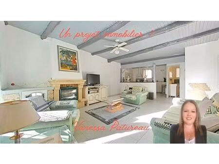 maison ouveillan 3 pièce(s) 90 m2 avec grand garage