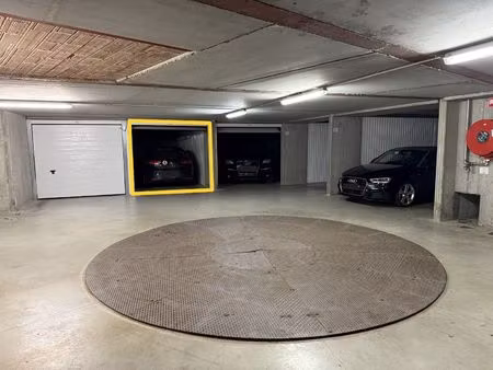 ondergondse garage in het hart van brugge!