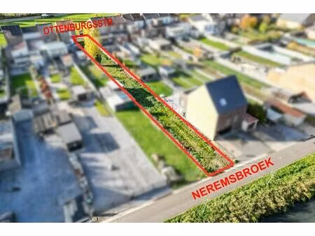 unieke bouwgrond voor potentieel 2 gesloten bebouwingen