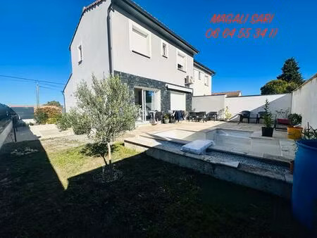 villa salindres 5 pièce(s) 90 m2 + piscine