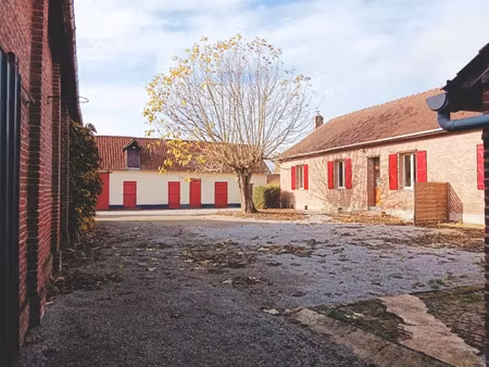 vente maison 12 pièces 244 m² à aubin-saint-vaast (62140)  299 000 €