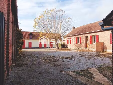vente maison 12 pièces 244 m² aubin-saint-vaast (62140)