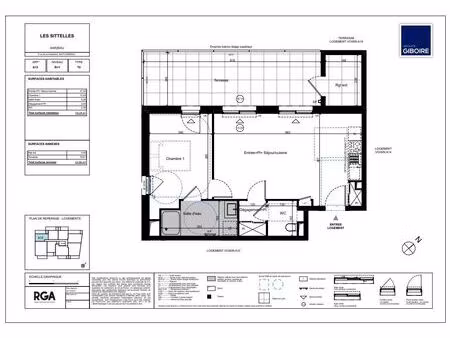 vente appartement 2 pièces 48 m² sarzeau (56370)