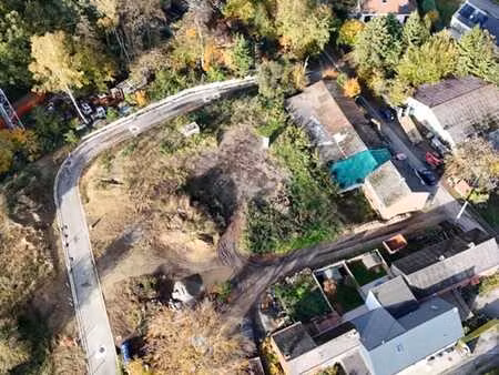 chaumont-gistoux - beau terrain à bâtir de +/- 9ares