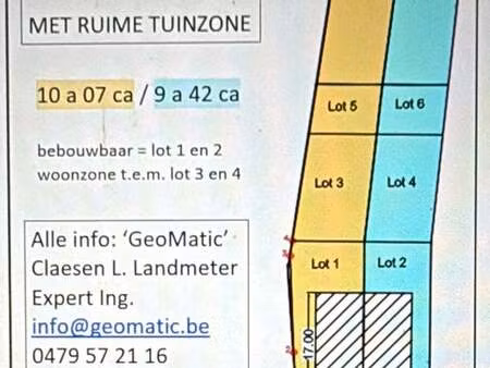 terrain à vendre à paal € 154.000 (lgxab) - | zimmo
