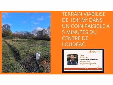 terrain constructible viabilisé à vendre