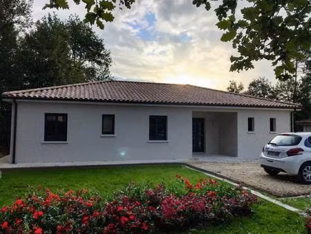 terrain avec maison neuve à vendre