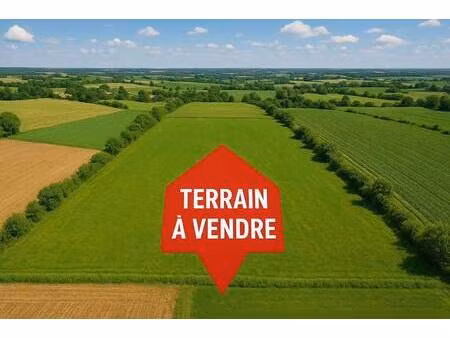 terrain constructible viabilisé à vendre