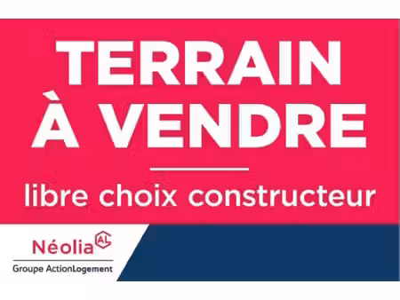 terrain constructible neuf à vendre