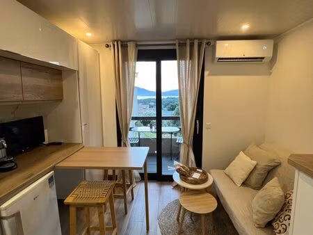 location studio tout équipée au cœur de porticcio