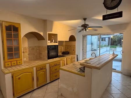 maison grande pièce de vie - 5 chambres & 2 bureaux