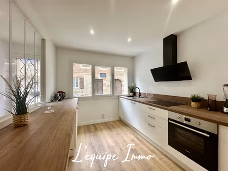 maison de village t5 101m2 rénovée avec extérieur